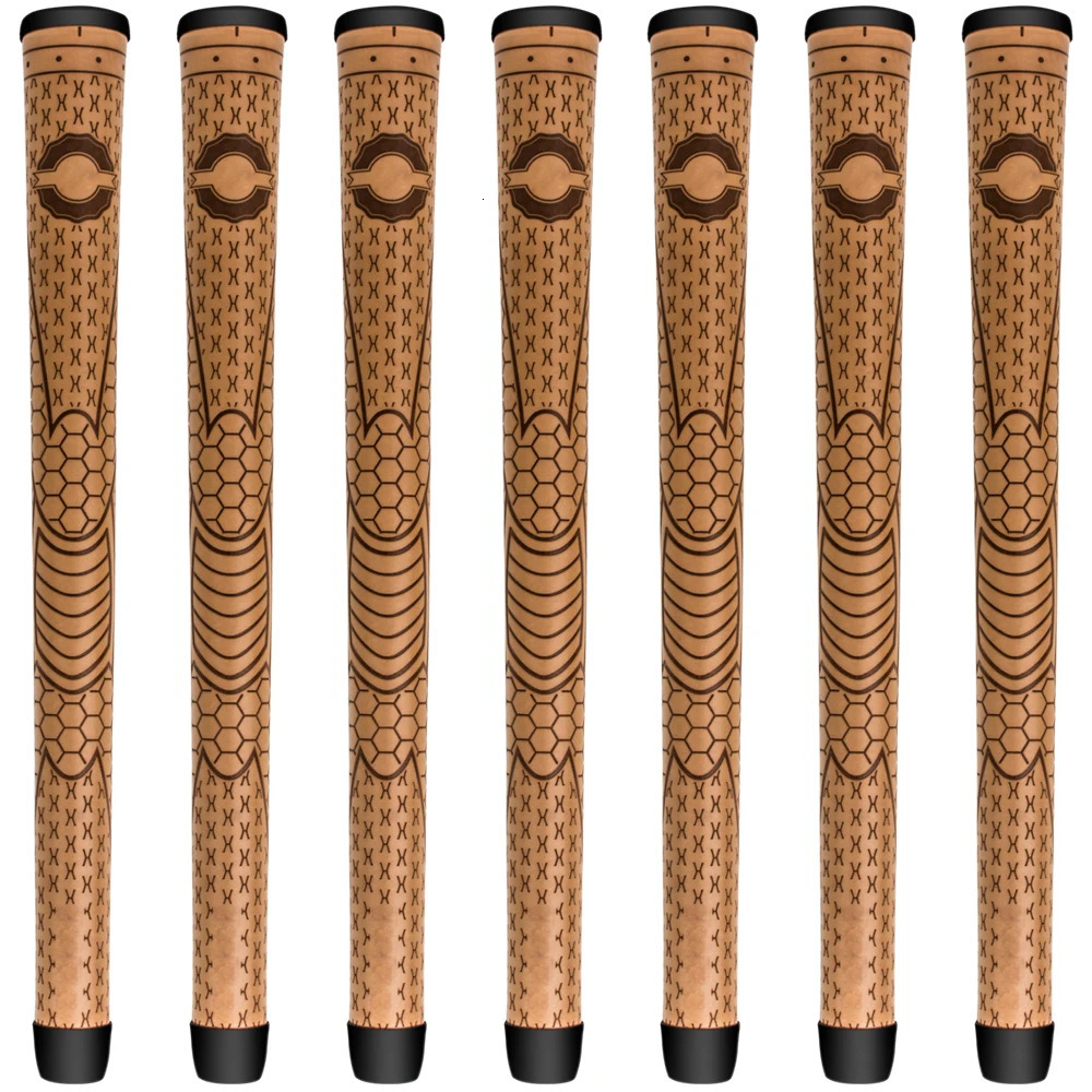 Standard Size Golf Grips Dark Gray Golf Club Grip Iron wood PU Grips 10Pcs/SET 240129