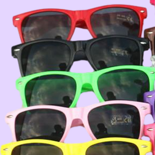 20pcs Whole classic plastic sunglasses retro vintage square sun glasses for women men adults kids children multi colors