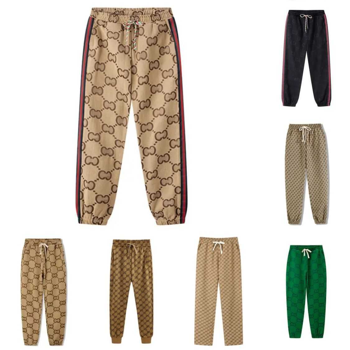 GG sports Pants 24ss High Street Mens Designer Long Letters Print Drawstring Joggers Women Sweatpants HipHop Sports Trouser Highly Quality ggpants 2 3KLP2