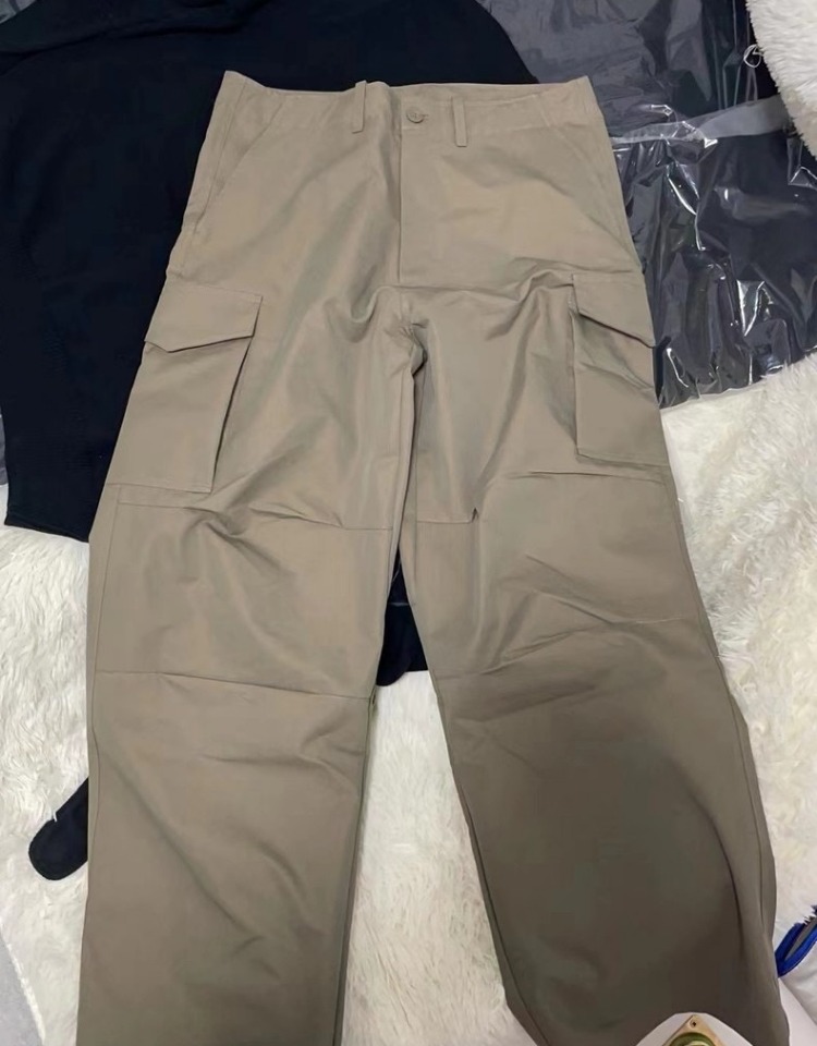 Original Our legacy Pants Casual Pants straight casual loose pants Men Pocket Cargo Pants Loose Multi Pocket Workwear Pants