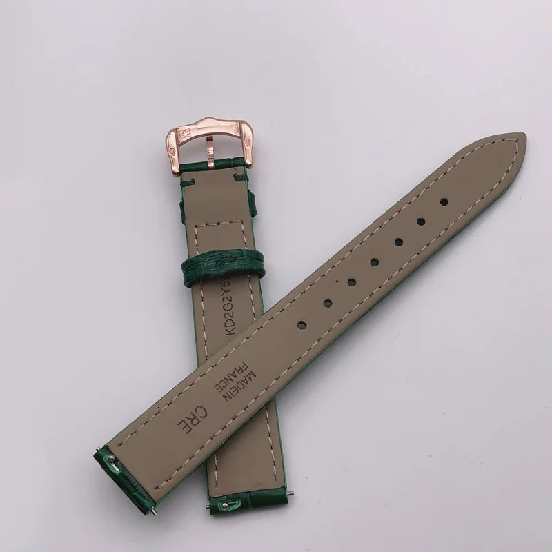 Watch strap genuine leather suitable for Sandoz tank London durable breathable high-grade watch strap15mm18mm20mm240125