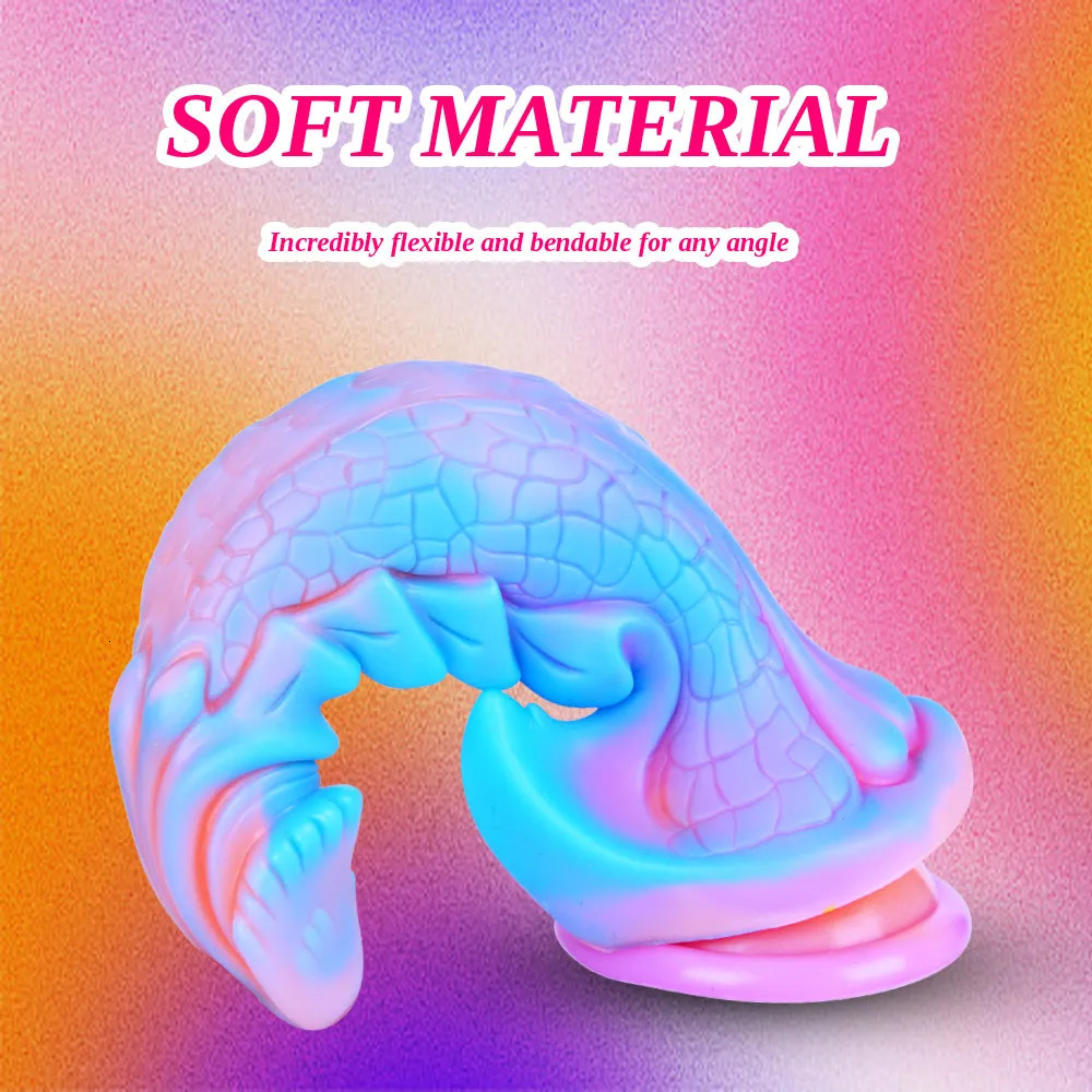 Silicone Huge Dildo Monster Penis With Suction Cup Anal Plug Vaginal Gspot Massage Dragon Dick Sex Toys For Women Adult Supplies 240129