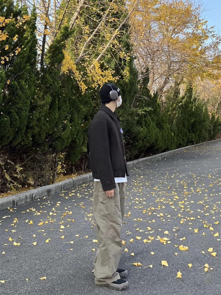 Original Our legacy Pants Casual Pants straight casual loose pants Men Pocket Cargo Pants Loose Multi Pocket Workwear Pants