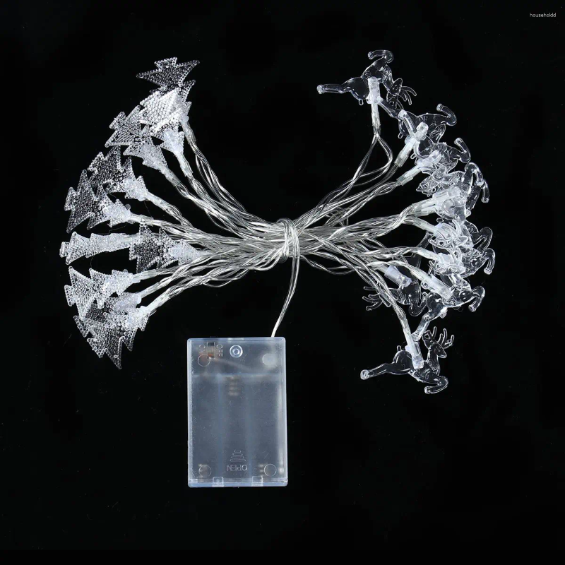 Christmas Decorations Snowflake LED String Light Garland For Home 2024 Navidad Xmas Tree Decor Gift Year