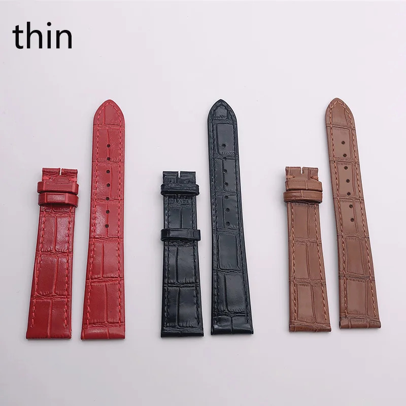 Watch strap genuine leather suitable for Sandoz tank London durable breathable high-grade watch strap15mm18mm20mm240125