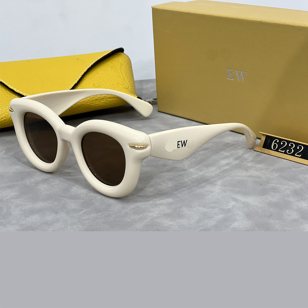 Sunglasses designer sunglasses luxury brand sunglasses for women letter UV400 design fashion solid colour style beach sunglasses gift box 8 Colours nice
