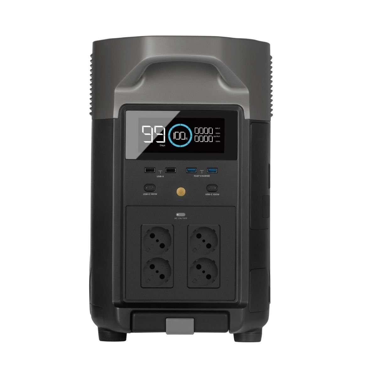 EcoFlow DELTA Pro Portable Power Station 3600W 3600Wh Lifepo4 Battery for Capming Home Backup