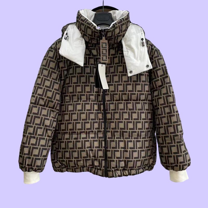 Mens Womens Trend Designer Down Jackets Winter Coats Outdoor Feather Hoodie Outwear Parka Both Size Wear SML