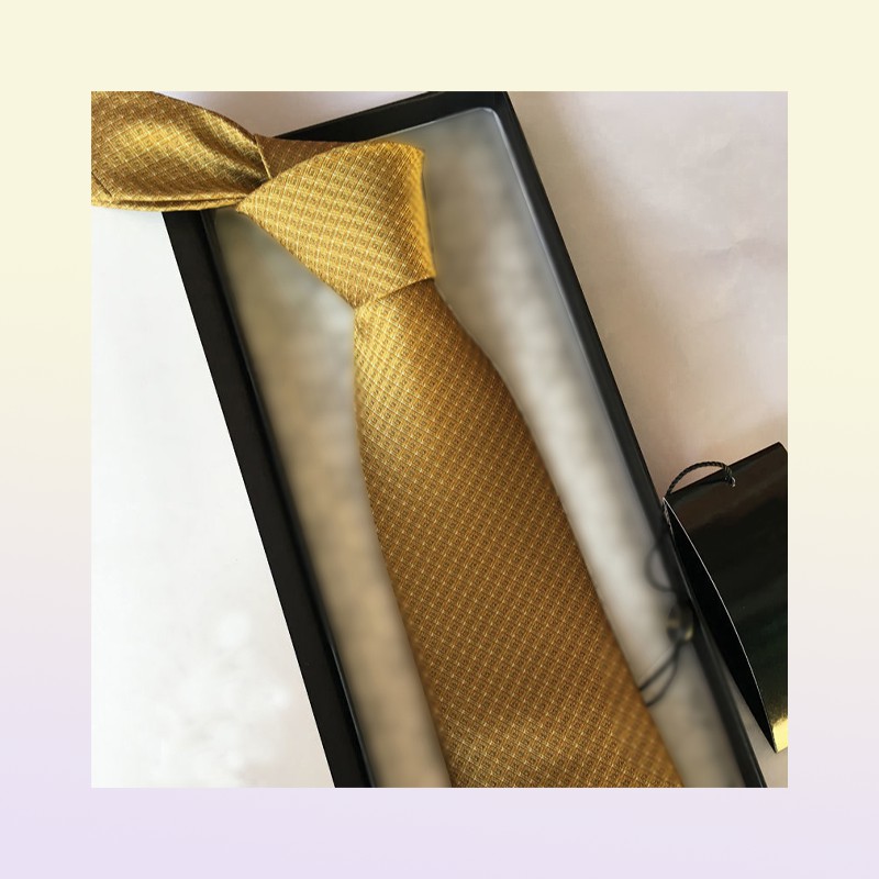 Mens Designer Ties Necktie Letter G Stripes Plaid Fashion Luxury Business Leisure Silk Tie Cravat with box sapeee