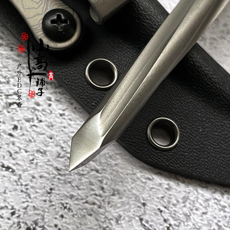 TC21 alloy EDC Hand Outdoor Camping Gear Multifunction Portable Tools Tent Stakes 240124