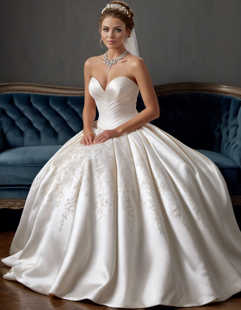 Ivory Wedding Dresses White Bridesmaid Dresses New A Line Formal Ball Gown Sleeveless Custom Lace Up Plus Size Zipper Pleat Sweetheart Applique Beaded