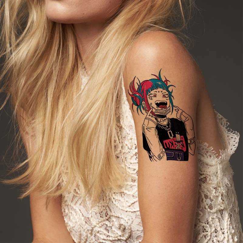 tattoo stickers for women, waterproof and longlasting violence, loli ins cute cartoon flower arms, non reflective sweat resistant