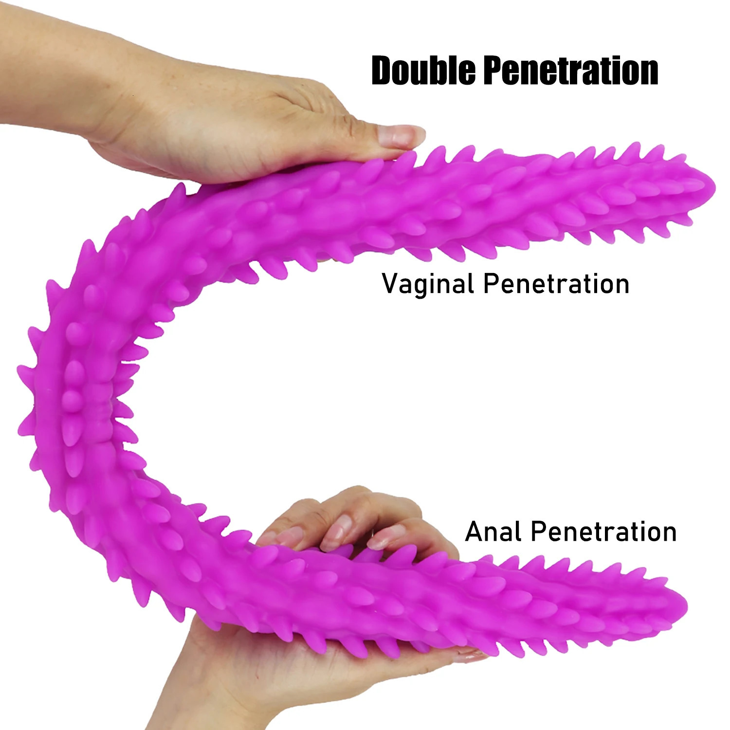 Liquid Silicone Overlength Double Dildos Anal Plug Erotic Long Dick Stimulate Vagina Anus Soft Penis Butt Plug Phallus Sex Toys 240129