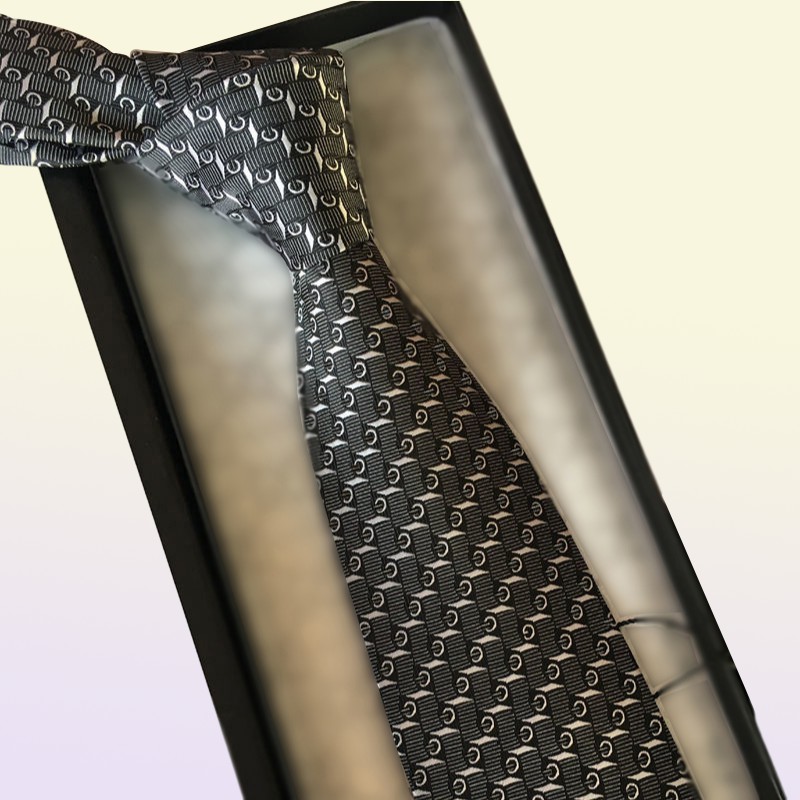 Mens Designer Ties Necktie Letter G Stripes Plaid Fashion Luxury Business Leisure Silk Tie Cravat with box sapeee