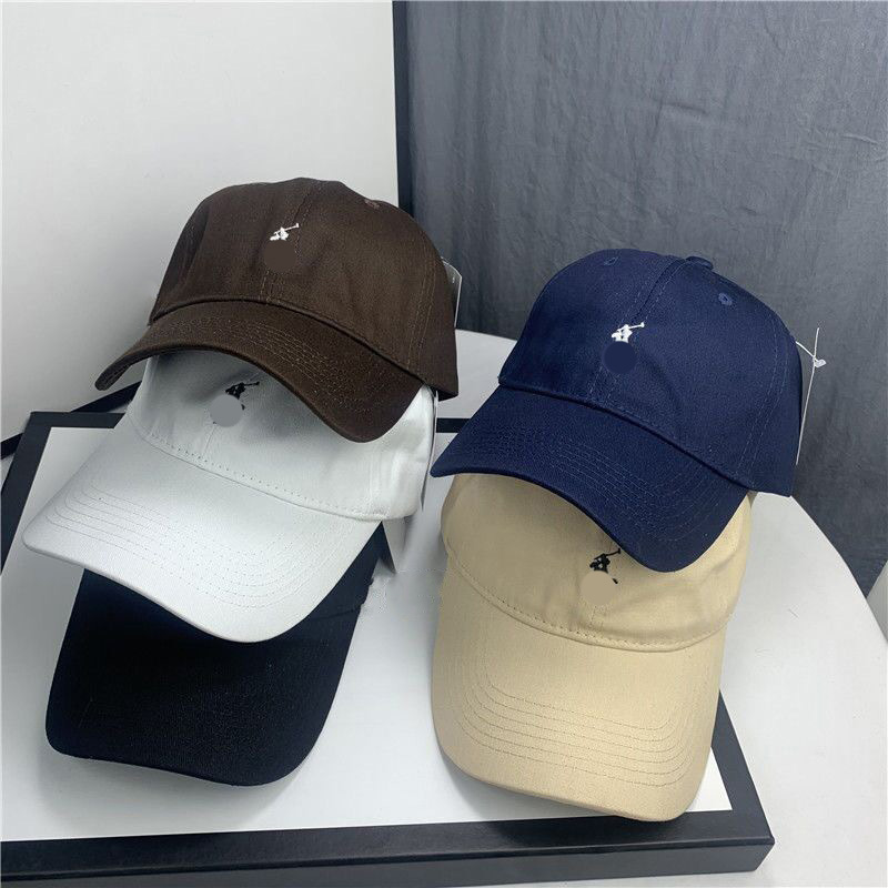 designer hat Men and women embroidered baseball female summer casual Baseball men's women's fashionable solid color duckbill cap gift