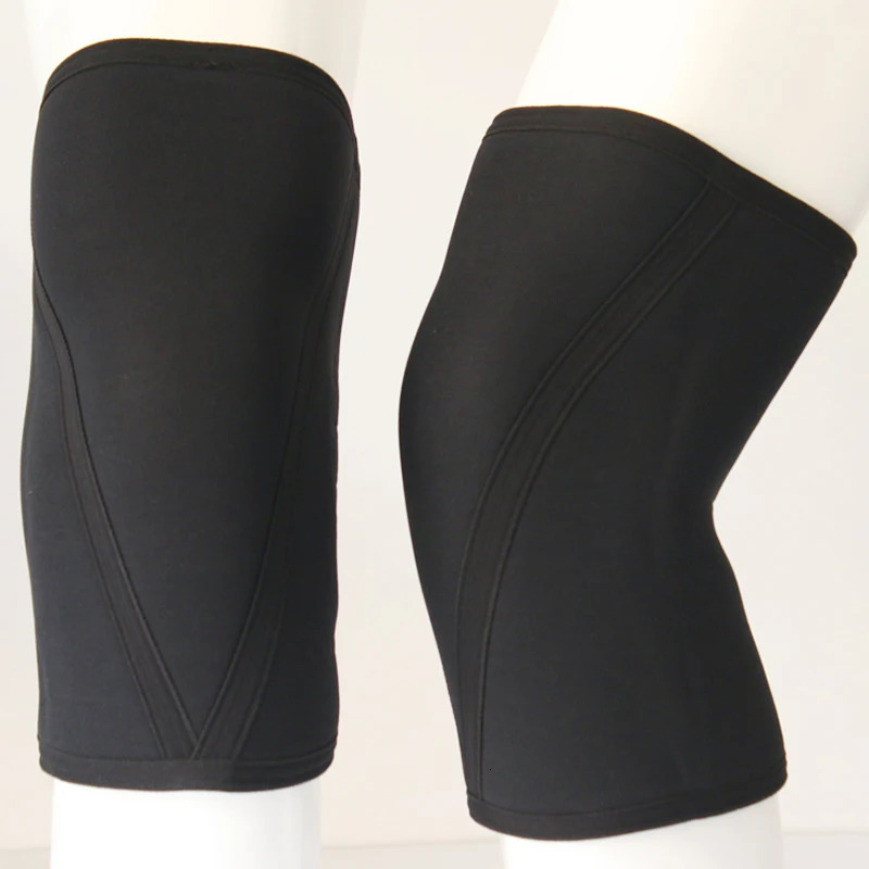 Gym Powerlifting 7mm Weightlifting Compression Knee Elbow Brace Neoprene Sleeves 240130