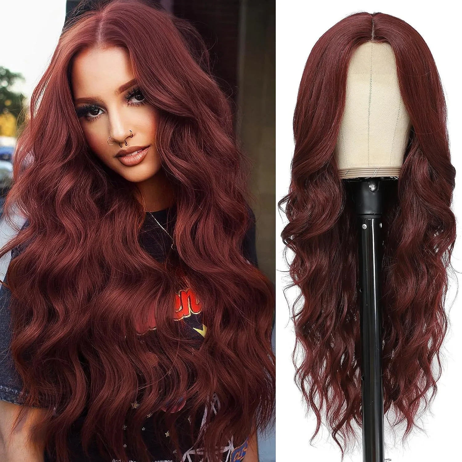 Peruvian 2024 Ginger Orange Wig Deep Curly Full Human Water Wave HD Blonde Highlight Short Bob Straight Hair Lace Front Wigs