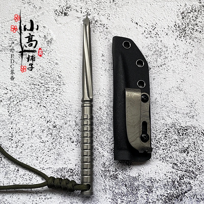 TC21 alloy EDC Hand Outdoor Camping Gear Multifunction Portable Tools Tent Stakes 240124