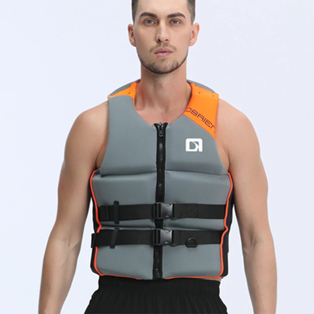 Kayak Life Vest Adults Surf Jacket Jet Ski Motorboats Wakeboard Raft For Boats Fishing Swimming Drifting Water Rescue 240127