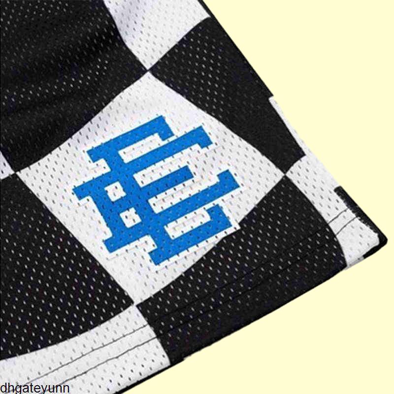 Casual Shorts Nascar Checkered Flag Printed Mesh Short Pants Men's Summer Gym Workout Breathablenjx8