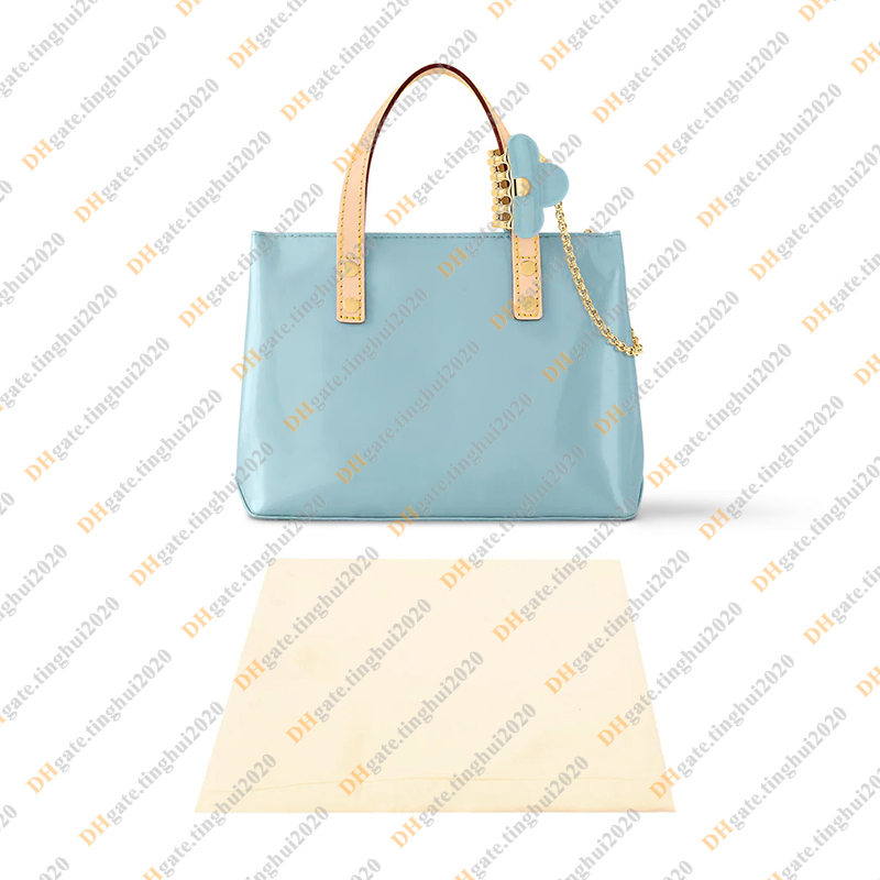 Bag PM Patent Ladies Designer Reade Casual Fashion Luxury Leather Handbag Totes Cross body Shoulder Bag Messenger TOP Mirror Quality M24028 M24144 Purse Pouch 352