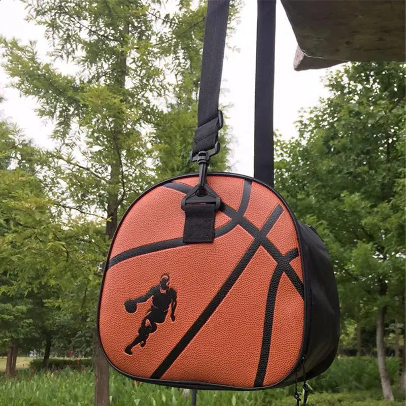 Sports Ball Bag Basketball Backpack Shoulder Soccer Bags Training Equipment Volleyball Exercise Fitness 240127