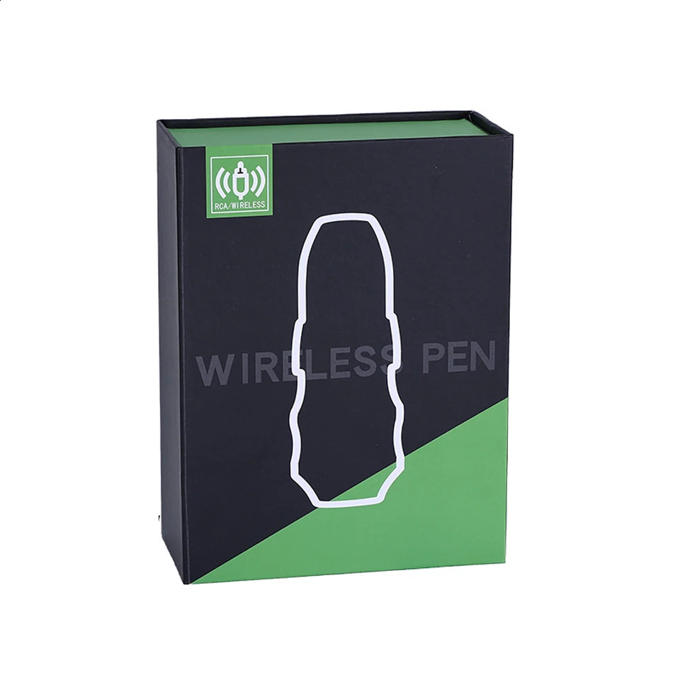 1 Set RCA Wireless Tattoo Pen Machine Rotary Rocket Motor Device Rechargeable With 2 Battery Aluminum Alloy Tatu Gun Tool Set 240124