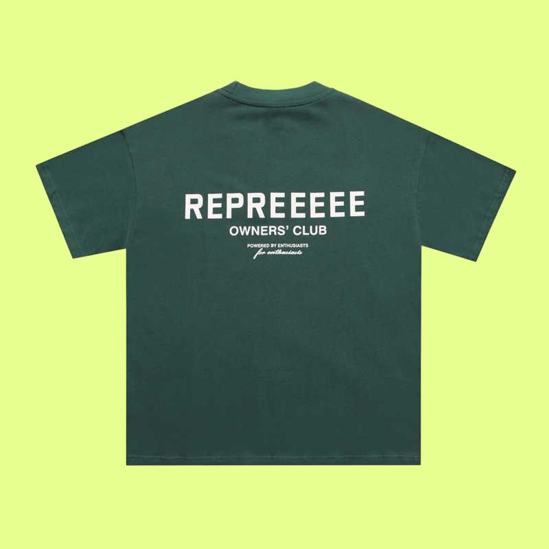 OWNER CLUB Printed Men039s TShirts Tee Fashion Man Women VINTAGE BLUE Tshirt Summer Hip Hop Highstreet