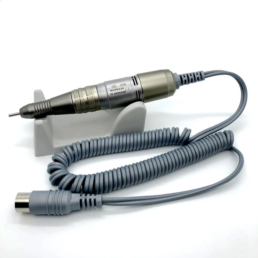Drill Pen 30000RPM SDE H200 Handpiece For Marathon STRONG210 control box Electric Manicure machine Nails Drill handle Nail Tool 240119