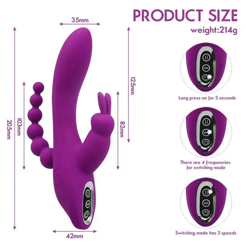 Anus Silicone Penis Vibrator Ring For Men Desire Sex'Dildo Belt Man Bondage Bd Sexohop Products God Male Masturbator Men Toys 240129