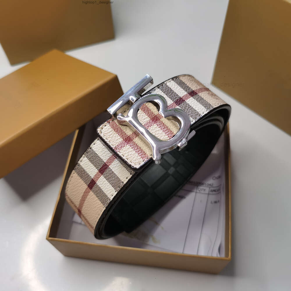 men genuine leather belt designer cowhide woman burberriness burbrery burberrry burbery burrberry belts 38cm reversible including box burberrys2