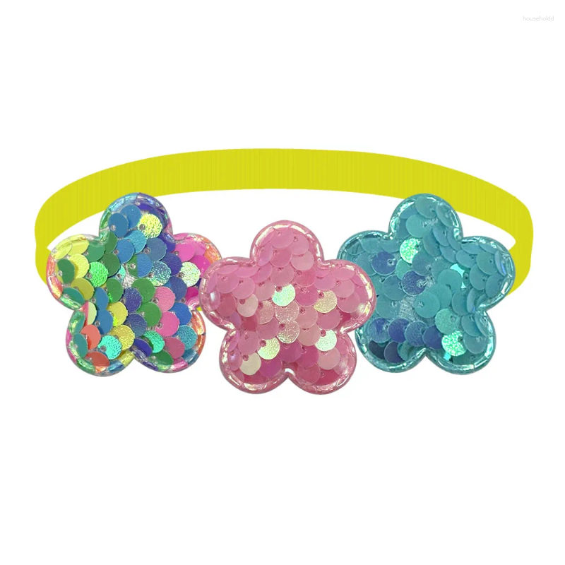 Dog Apparel 50/100Pcs Flowers Bow Tie Flower Pet Collar Small Dogs Accessories Cat Bowties Grooming Products