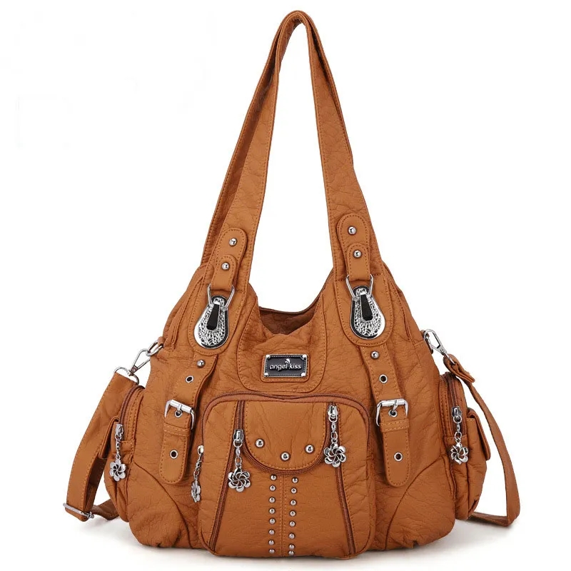 Black hobos Vintage Shoulder Crossbody Bags Genuine Leather Small Women Lady Handbags Chains urious Designer Phone Wallet Cross Body Cover Bag Top tot