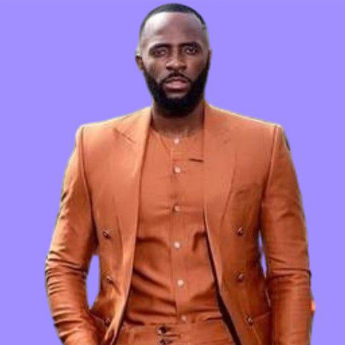 Orange Suit Peaked Lapel Men039s Blazer Suits 2 Pieces Tuxedos Wedding Party Wear Custom Made Slim Fit Man Business Suit