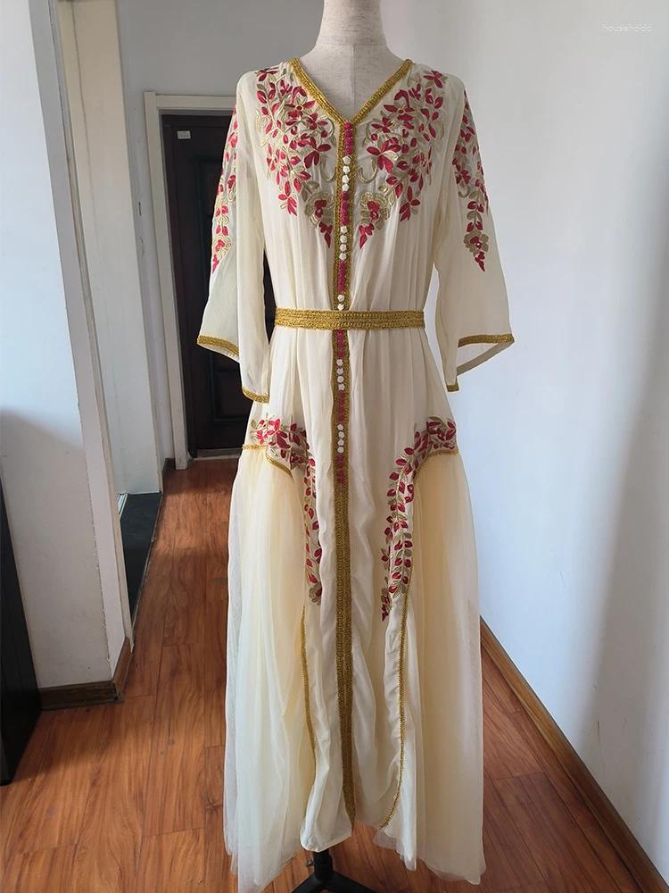 Ethnic Clothing Ramadan Muslim Abaya Long Dress Women Maxi ral Print Kaftan Robes Dubai Turkey Islamic Morocco Arab Plus Size 5XL