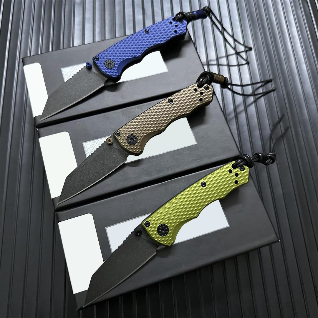 290/290BK Full Immunity Folding Knife 2.49" CPM-M4 Blade Aviation Aluminum Handles Outdoor Camp Hunt Pocket Knives 290BK-1 290BK-2 M4 Tactical Tools