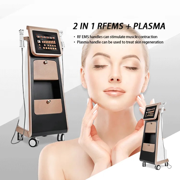 Plasma Ems Rf Skin Care Face Rf Machine Face Beauty Equipment Cold And Hot Plasma Machine Plasma Ozone Pen Skin Epidermal Resurfacing Machine For Faci