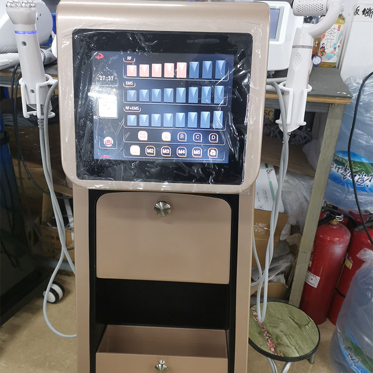 2024 2 In 1 Plasma Ems Rf Skin Epidermal Resurfacing Lymphatic Drainage Skin Care Plasma Pen Facial Contouring Roll Equipment