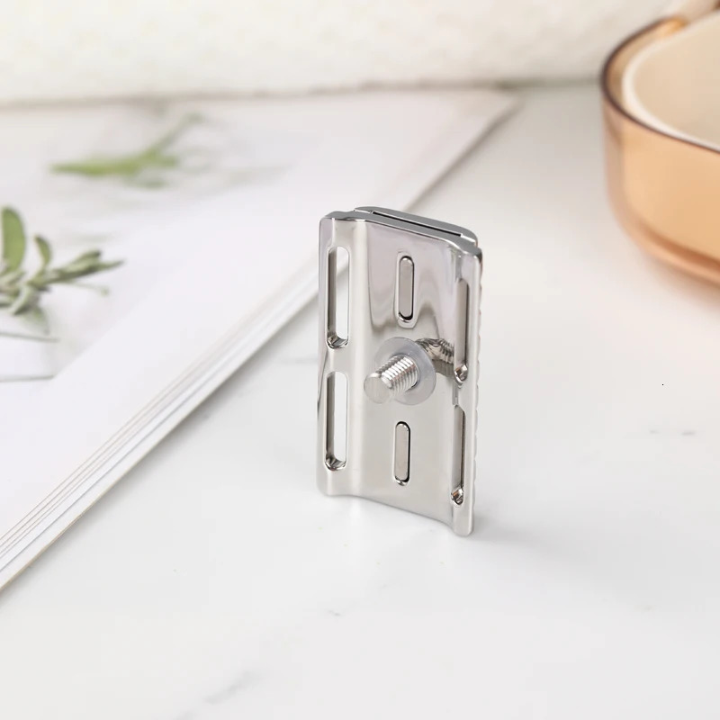 YAQI Ghost 70SP 316 Stainless Steel Polished Safety Razor Head with 0.7mm Blade Gap 240127