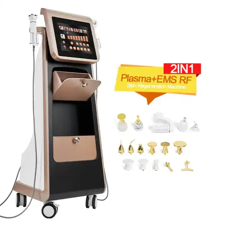 2024 Newest High Effective Plasma Ems Rf Ozone Pen Plasma Skin Regeneration Recovery Muscle Restoration Anti-aging Beauty Machine