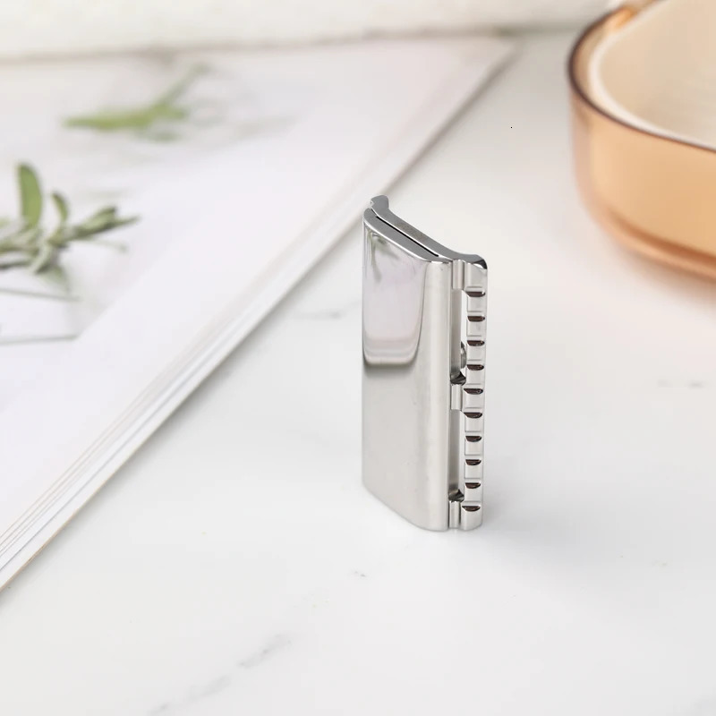 YAQI Ghost 70SP 316 Stainless Steel Polished Safety Razor Head with 0.7mm Blade Gap 240127