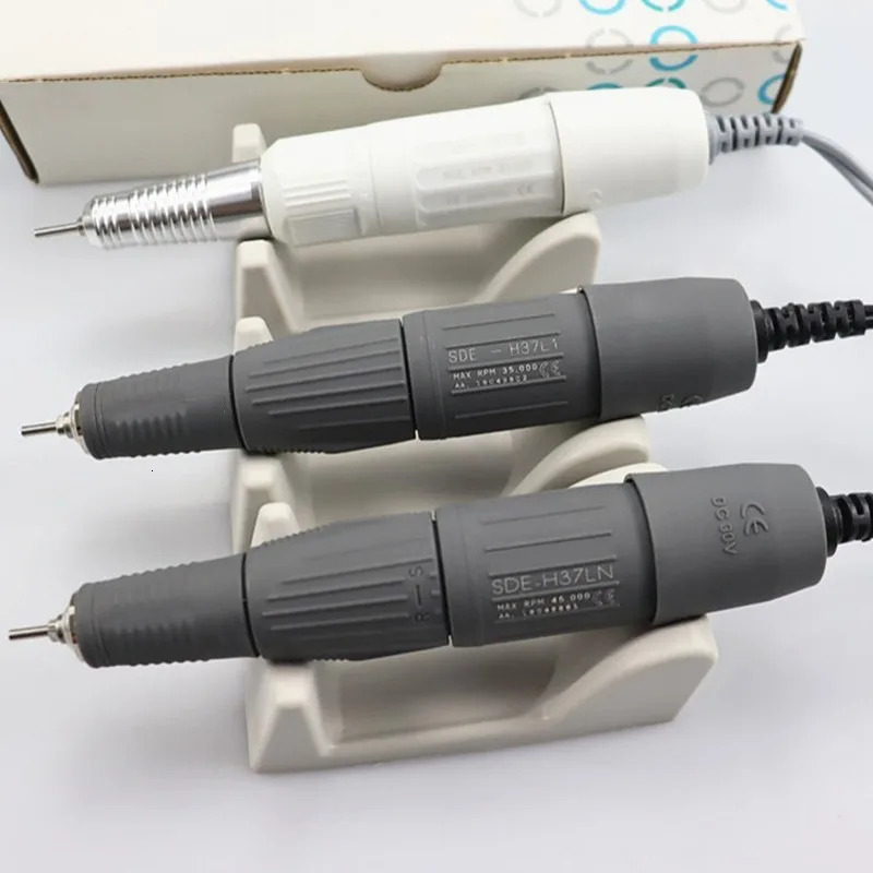 45000RPM STRONG 210 SDE-H37LN H37L1 35K 45K RPM Nail Drill Manicure Machine Pen LAAOVE Micromotor Polishing Handpiece 2.35mm 240119