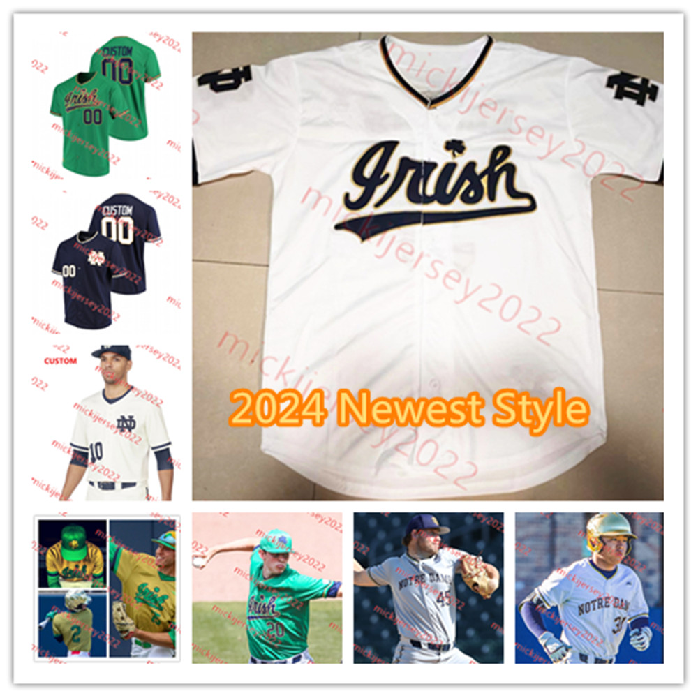 Trey Mancini Notre Dame Fighting Irish Baseball Jersey Cavan Biggio Custom Stitched Mens Youth 12 Brandon Bielak 4 AJ Pollock 8 Carl Yastrzemski ND Jerseys