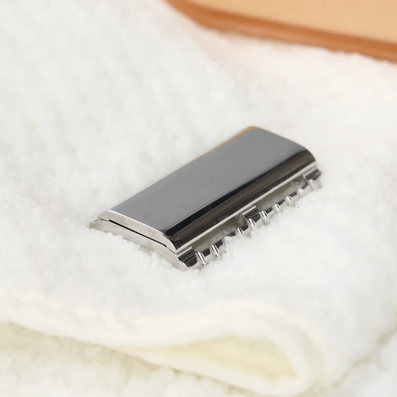 YAQI Ghost 70SP 316 Stainless Steel Polished Safety Razor Head with 0.7mm Blade Gap 240127