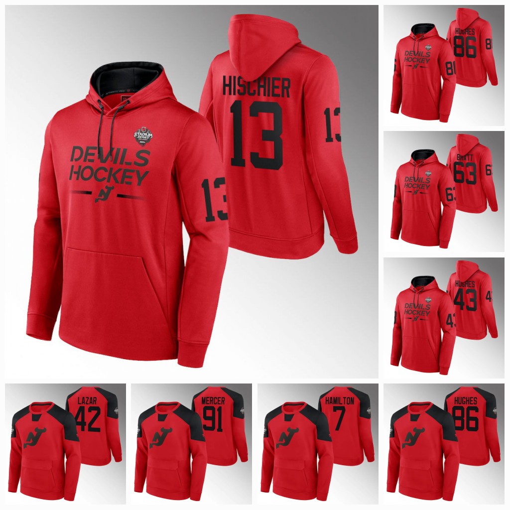 Timo Meier 2024 Stadium Series Devils Hoodie Luke Hughes Jack Hughes Jesper Nico Hischier Bratt Dawson Mercer Dougie Hamilton New Jersey Toffoli Smi Timo Meier 2024 Stadium Series Devils Hoodie Luke Hughes Jack Hughes Jesper Nico Hischier Bratt Dawson Mercer Dougie Hamilton New Jersey Toffoli Smi
