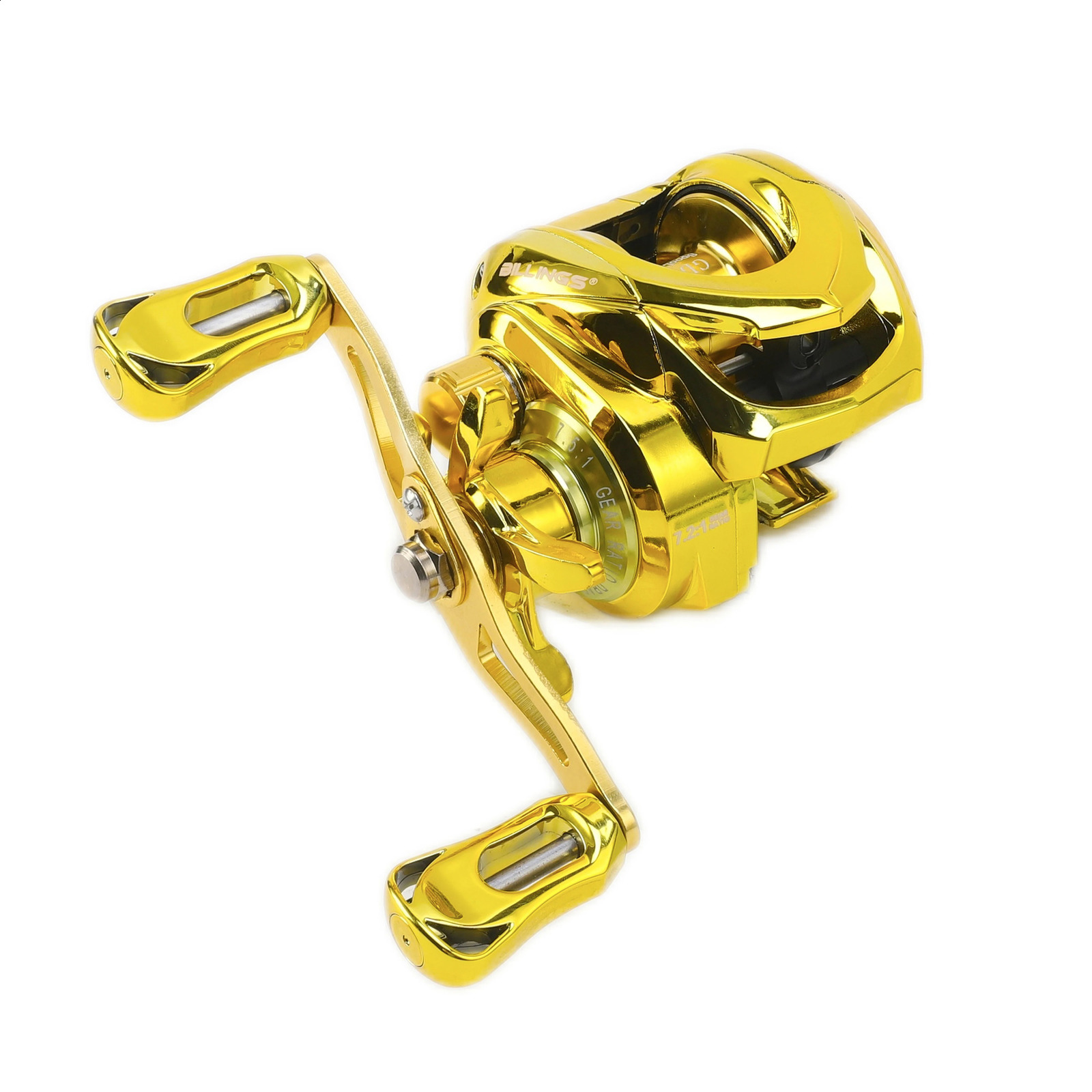BILLINGS GD Series 72 1 Gear Ratio Baitcasting Reel Stainless Steel 51 BB Fishing With 18lb816kg Max Drag Ta 240119