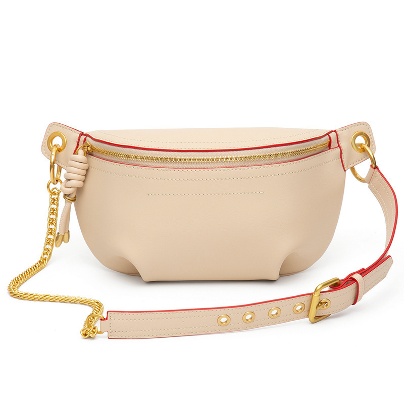 Genuine Leather Bag 2023 New Crossbody Chest Bag Womens Trendy Womens Bag Small Bag Versatile Genuine Leather Waist Bag Womens Trendy Instagram 230323