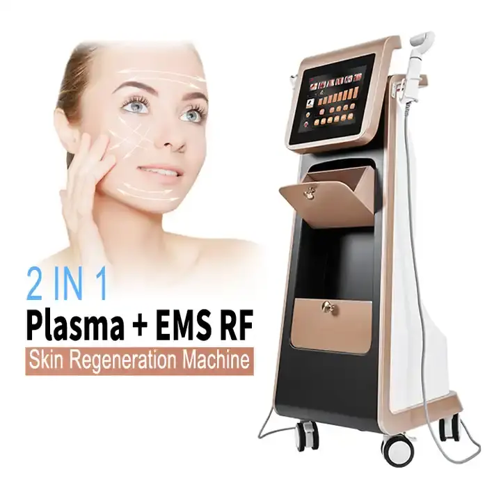 Plasma Pen Anti-inflammatory Acne Remove Plasma Ems Rf Skin Epidermal Resurfacing Professional Hot Cold Jet Ozone Plasma Shower Sprayer Beauty Machine