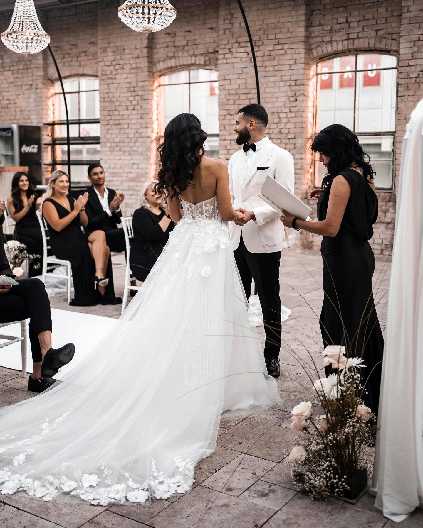 Lace Summer Bohemian Tulle Wedding Dresses A Line Sweetheart Backless Appliques Split Long Bridal Gowns BC18156 ppliques