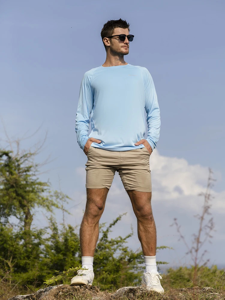 3 Pack Men's Long Sleeve UPF 50 Rash Guards Diving UV Protection Lightweight TShirt Loose Fit Swimming Quick Drying Surfing 240119